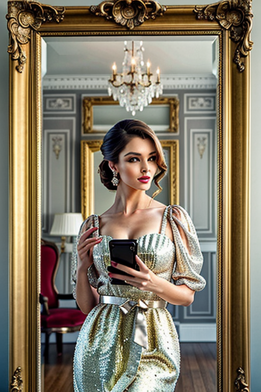 mirror selfie girl images