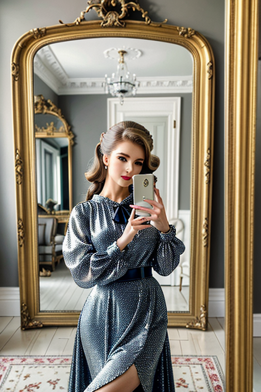 aesthetic mirror selfie girl quotes