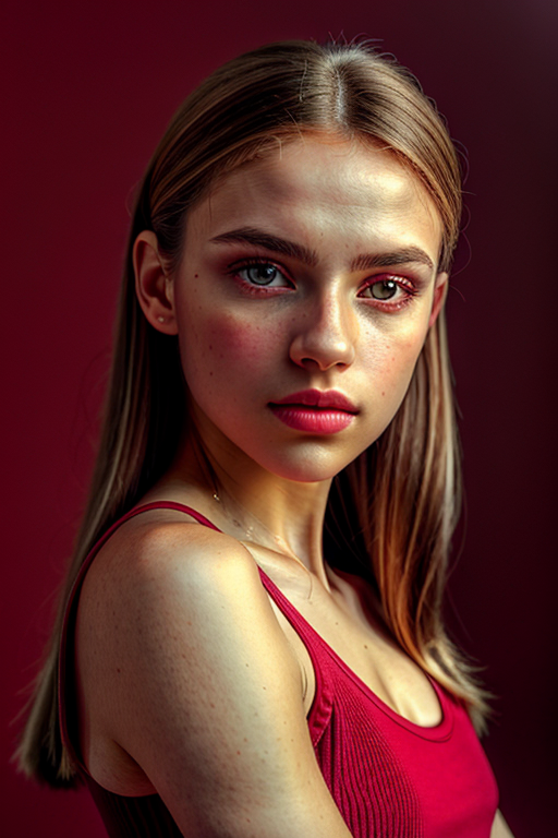 red eyes pic girl aesthetic