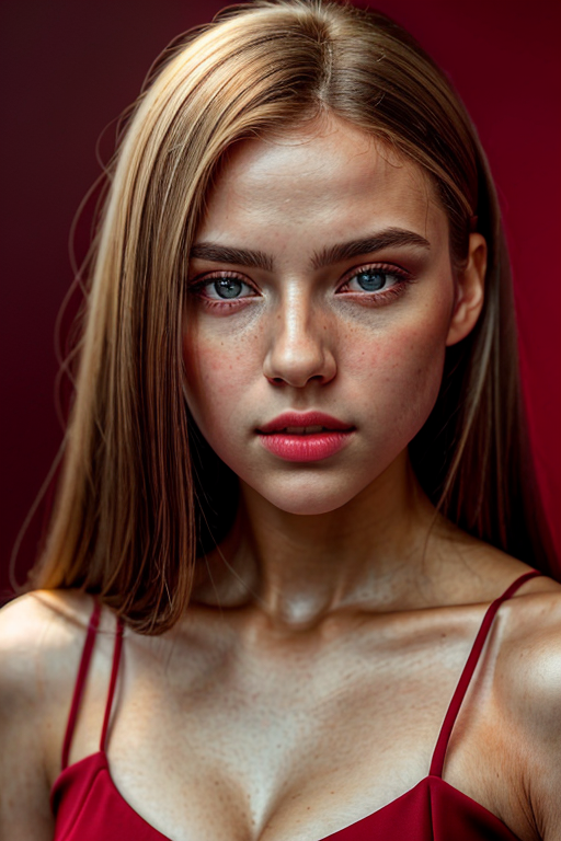 red eyes pic girl aesthetic